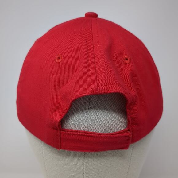 Miller High Life Strapback Baseball Cap Red One Size Adjustable Embroidered ACME - Picture 6 of 10